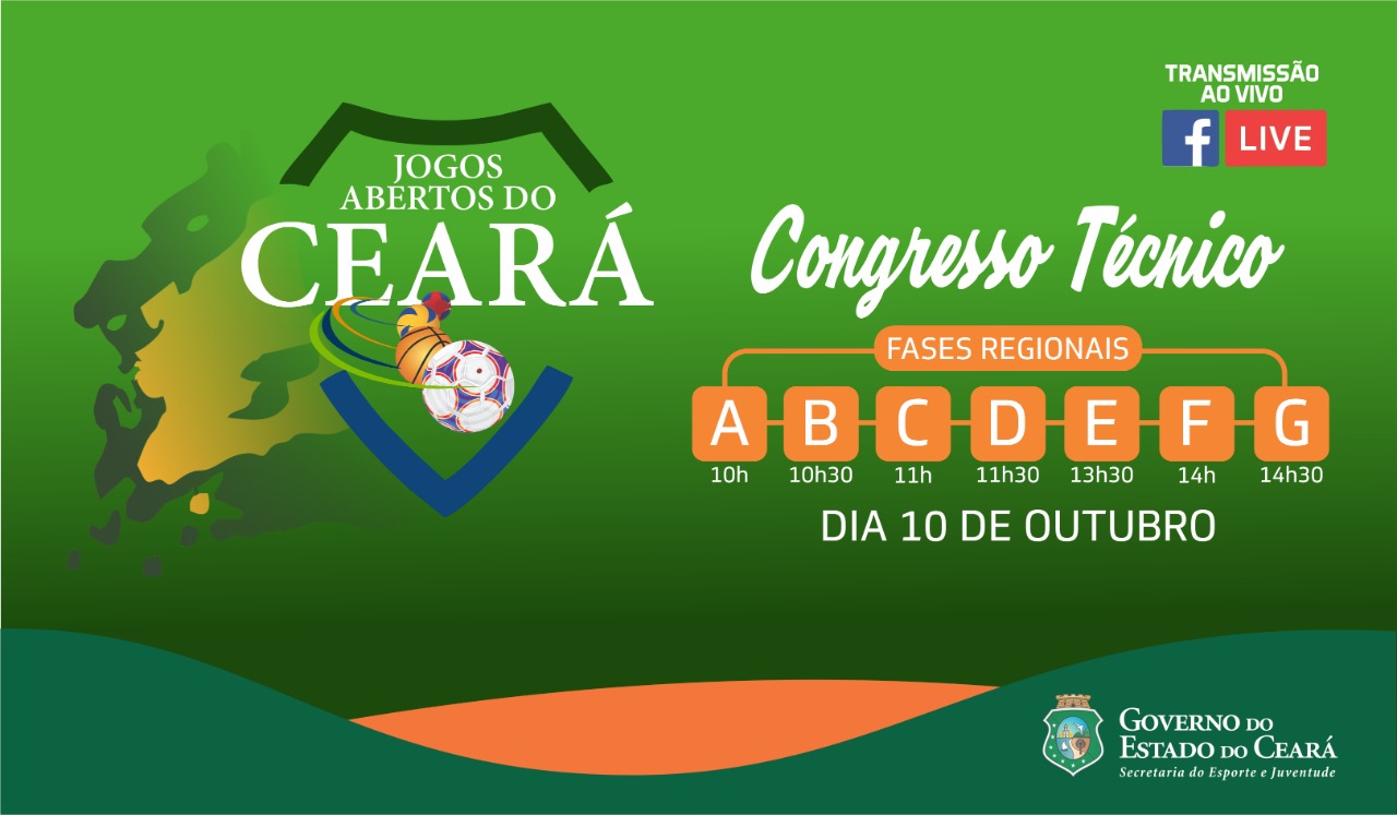 Sejuv Realiza Congresso T Cnico Dos Jogos Abertos Do Cear Nesta Quinta