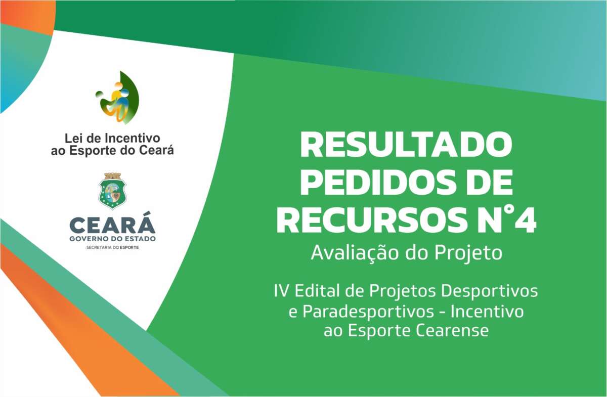 Sesporte Divulga Resultado Dos Pedidos De Recurso Dos Projetos