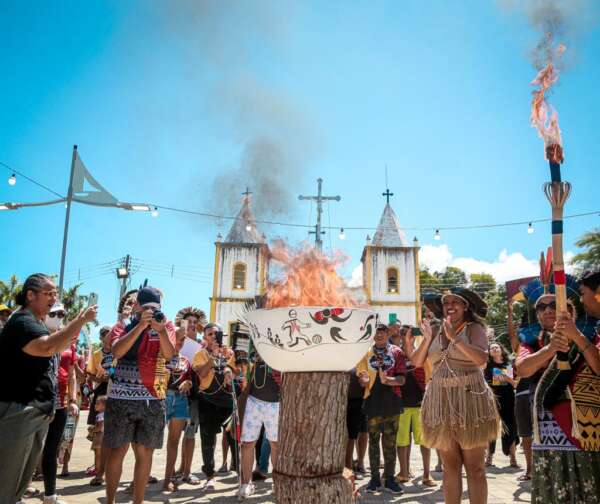 Toré e o fogo sagrado marcam a abertura dos XI Jogos dos Povos